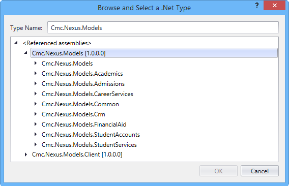 Namespace Cmc.Nexus.Models