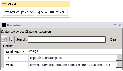 Assign expired group