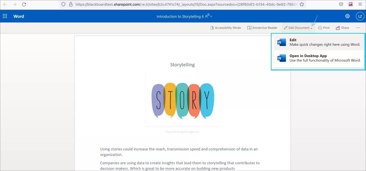 Lær Ultra legg til fil ved å åpne den fra OneDrive-utgaven alternativer for instruktører