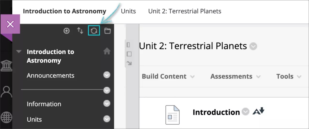 Curso actualizado con éxito. Pulse el botón "Actualizar" para ver los cambios.