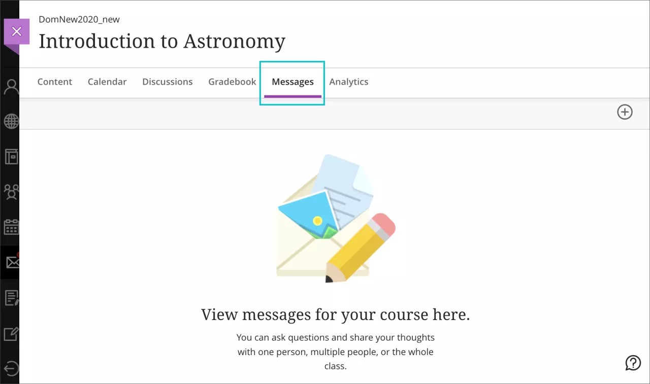 Gradebook tab from the top navigation menu from each particular course.