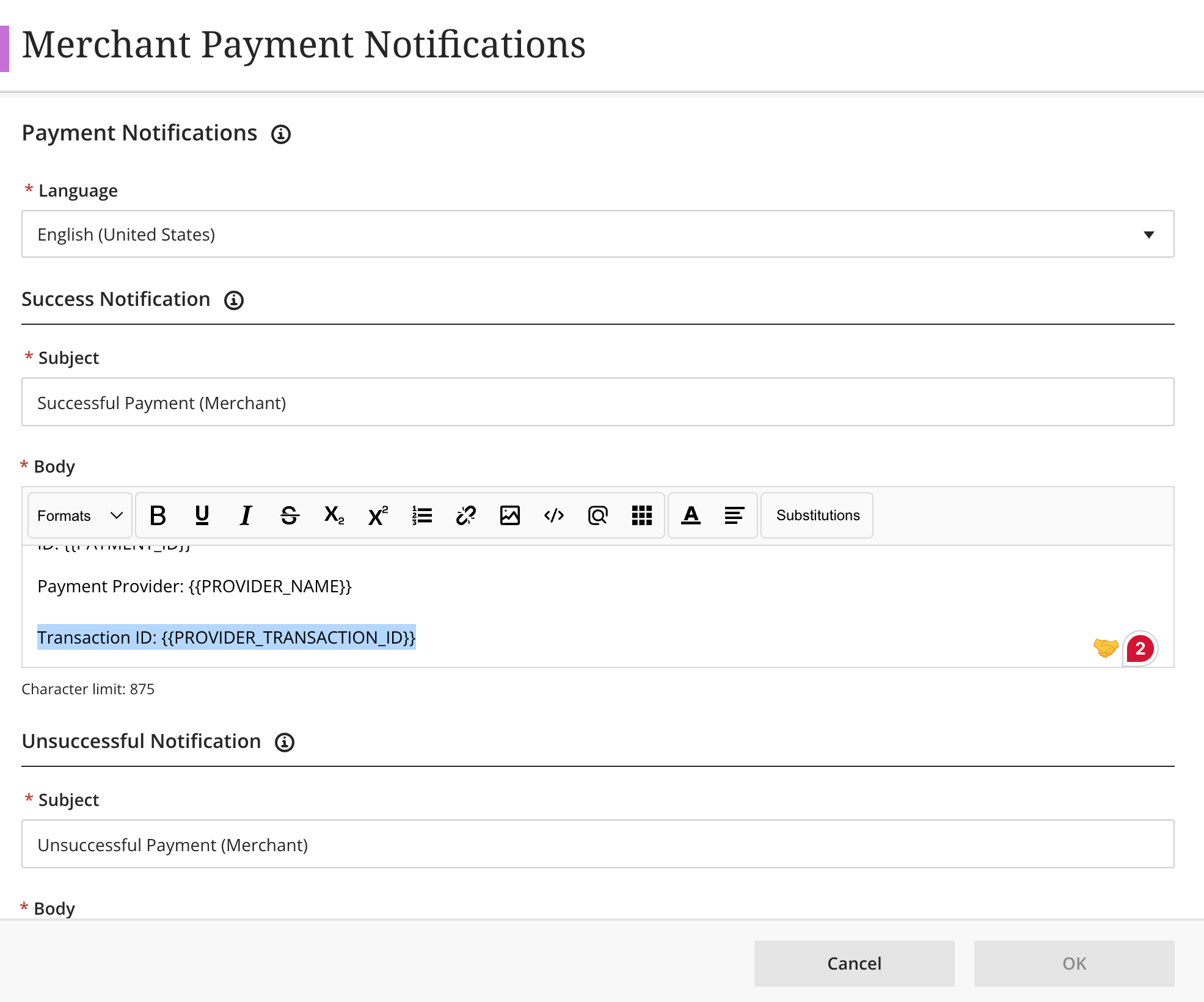 Blackboard--Admin--CC--payment-transaction