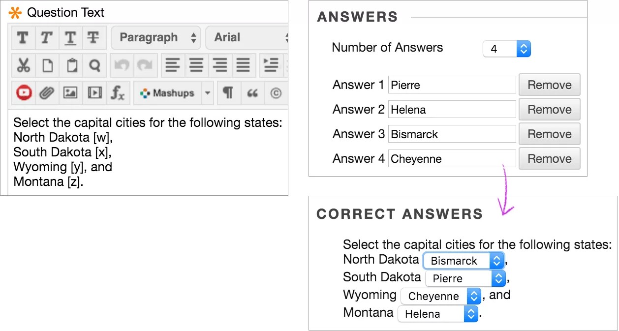Jumbled Sentence Question