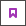 Purple banner icon