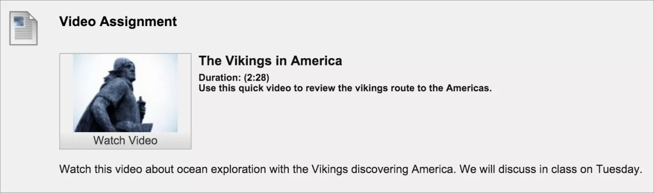 En nettfletting av emneinnhold i video og tekst.