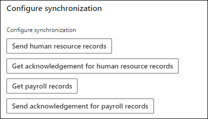 Batch jobs for data synchronization