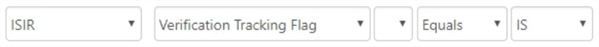 Verification Tracking Flag