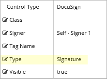 DocuSign Properties