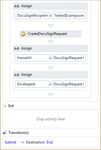 Assign frameUrl