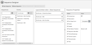 Build multi route sequence