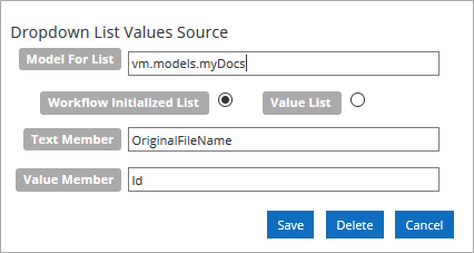 Workflow Initialized List
