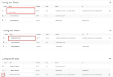 Zuko - Configured Fields