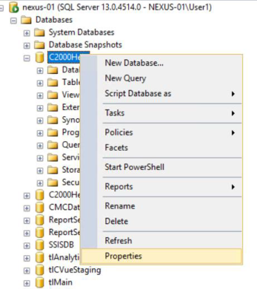 DB Properties