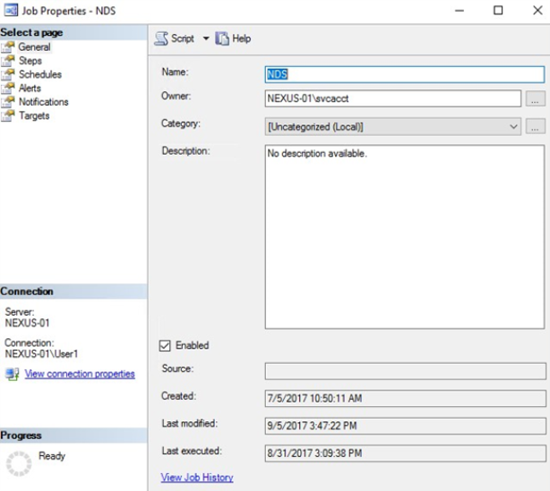 SQL Schedule