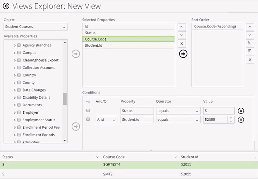 Query Builder in Views