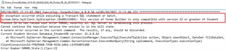 FB 4.0 install log