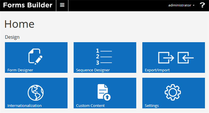 Home page