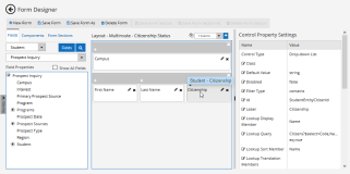 Main form for multi route sequence