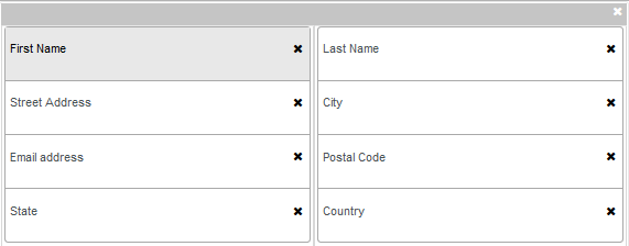 Payment Form Layout