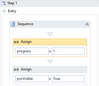 Assign argument