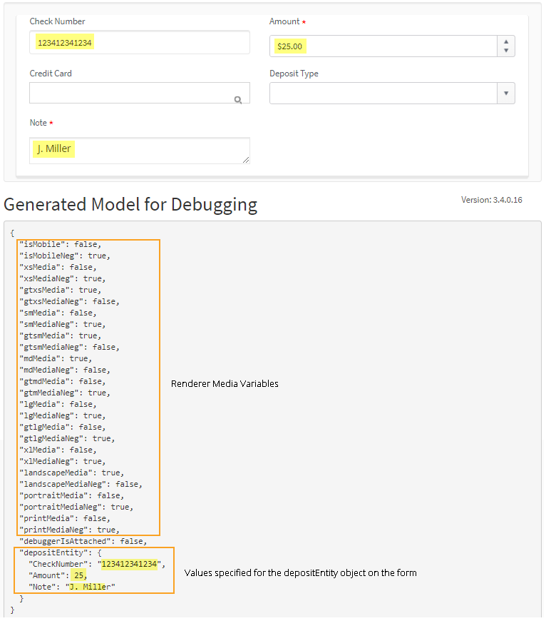 JSON debug