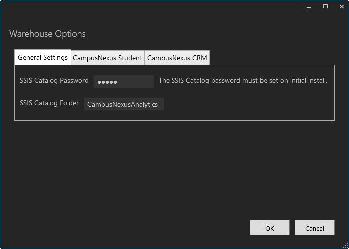 Warehouse Options Warehouse Options