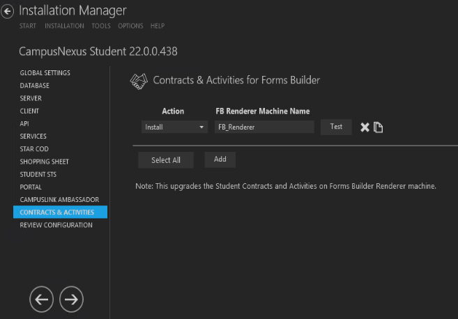 Contracts and Activities
