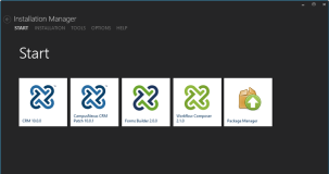 Start screen
