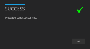 email test confirmation