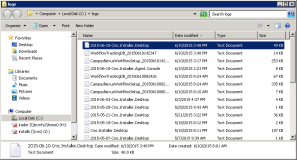 Log File Folder