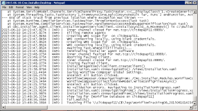 Log File in Notepad