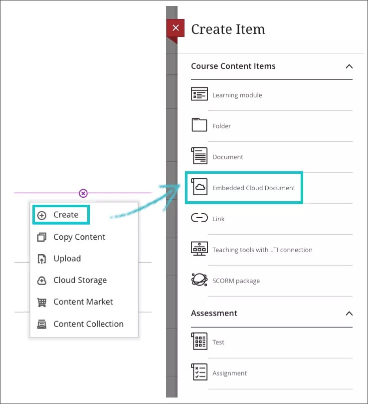Para obtener información sobre Ultra, agregue un archivo ábralo desde el elemento Contenido en la nube en el panel Crear contenido y, a continuación, elija Abrir desde OneDrive