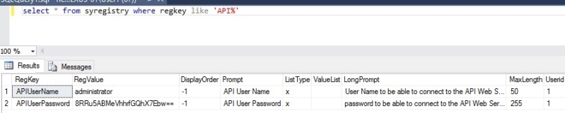 Syregistry query