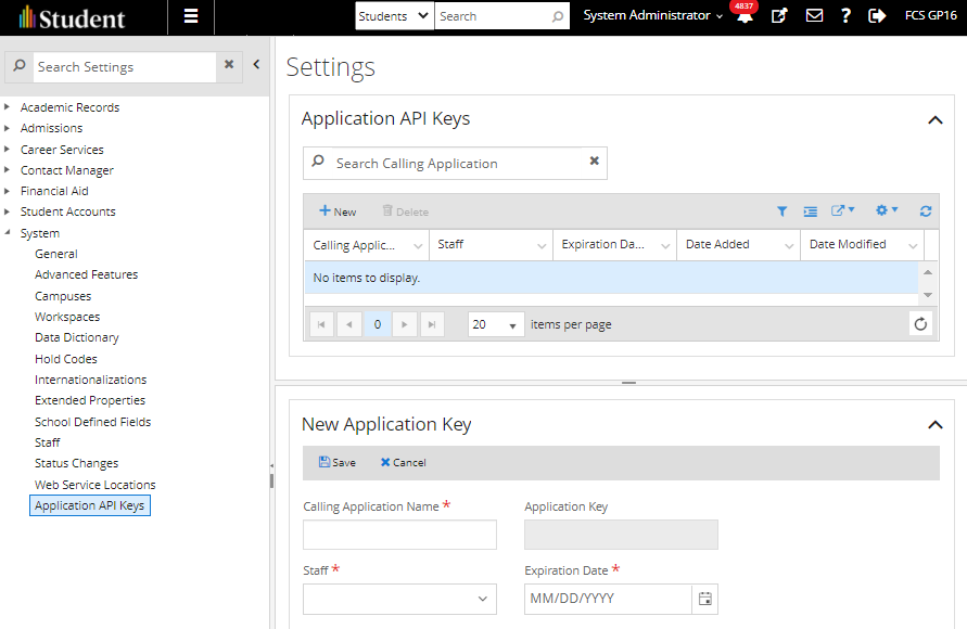 Authentication for CampusLink API Calls