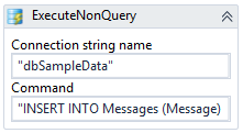 ExecuteNonQuery Example